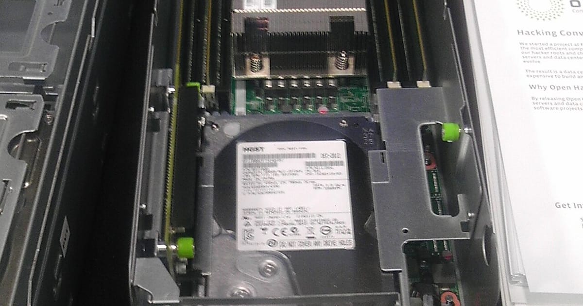 Open Compute Server Front